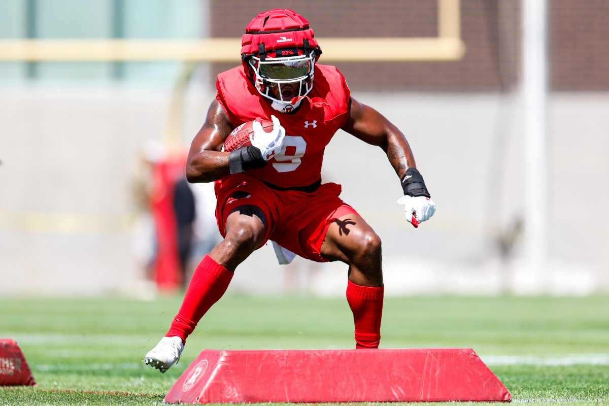 Tavion Thomas, Utah Utes Fall Camp.